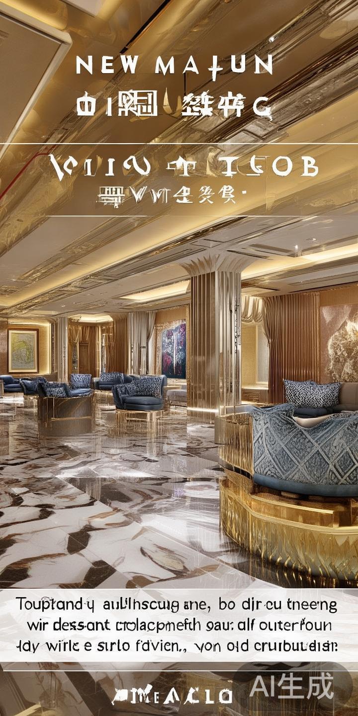 走入新葡京贵宾会，首先映入眼帘的是其奢华典雅的内部